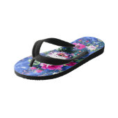 Bouquets met rozen kinder teenslippers (Schuin)