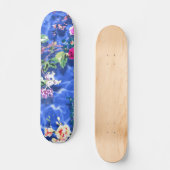 Bouquets met rozen persoonlijk skateboard (Voorkant)