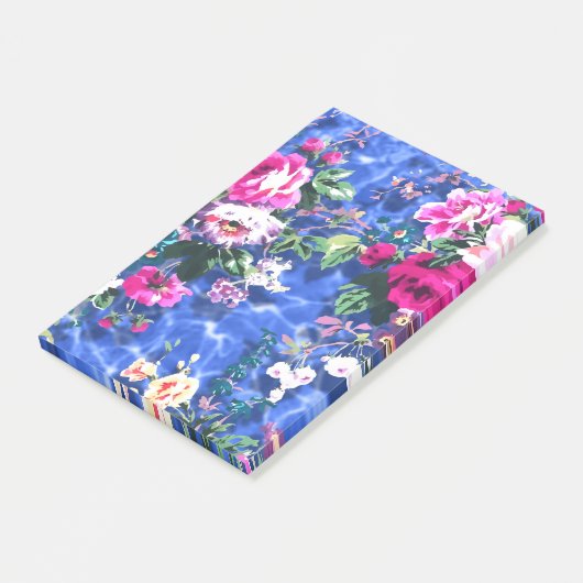 Bouquets met rozen post-it® notes (Schuin)
