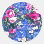 Bouquets met rozen ronde sticker (Voorkant)