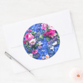 Bouquets met rozen ronde sticker (Envelop)