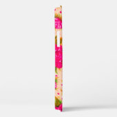 Bouquets van paarse rozen op een bleke roze achter Case-Mate iPhone case (Achterkant / Rechts)