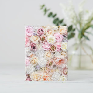 Bouquets van Rozen 1 Feestdagenkaart