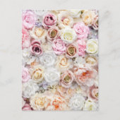 Bouquets van Rozen 1 Feestdagenkaart (Voorkant)