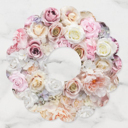 Bouquets van Rozen 1 Wijnglaslabel (Voorkant)