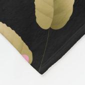 Bouquets van Rozen 3 Fleece Deken (Hoek)