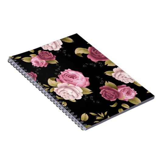 Bouquets van Rozen 3 Notitieboek (Rechterzijde)