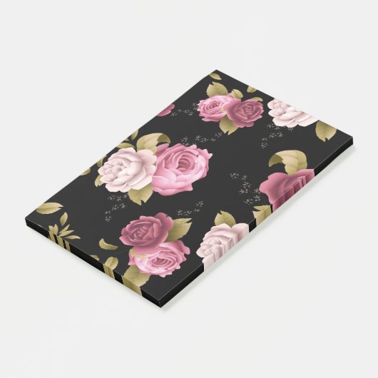 Bouquets van Rozen 3 Post-it® Notes (Schuin)