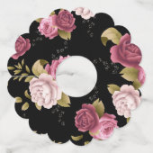 Bouquets van Rozen 3 Wijnglaslabel (Achterkant)