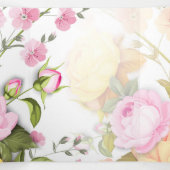 Bouquets van Rozen 4 Drieluik Wenskaart (Binnenkant midden)