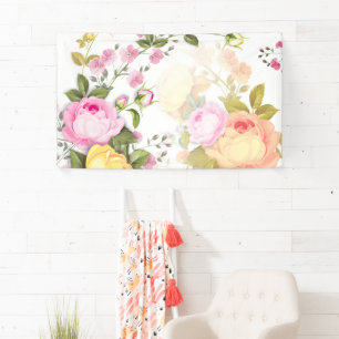 Bouquets van Rozen 4 Spandoek