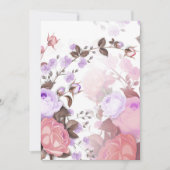 Bouquets van Rozen 5 Bedankkaart (Voorkant)
