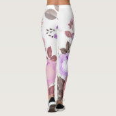 Bouquets van Rozen 5 Leggings (Achterkant)