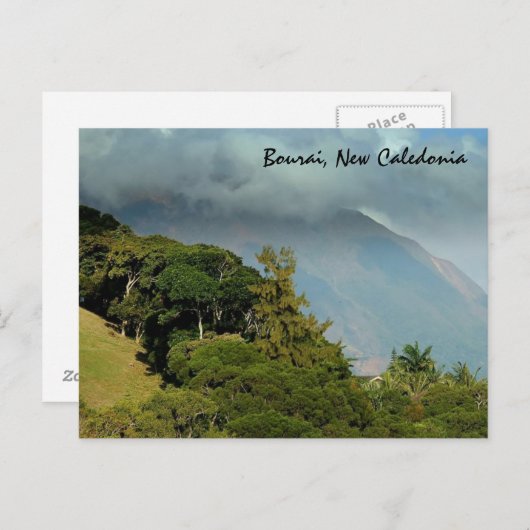 Bourai, Nieuw-Caledonië Briefkaart (Voorkant / Achterkant)