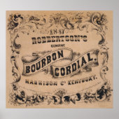  BOURBON AD 1847 POSTER (Voorkant)