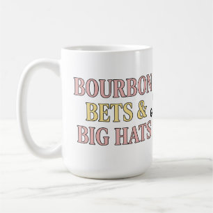 Bourbon Bets & Big Hats Retro Social Club Paard Koffiemok