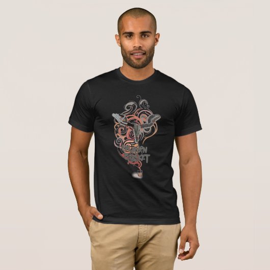Bourbon & Brisket 2022 T-shirt (Voorkant volledig)