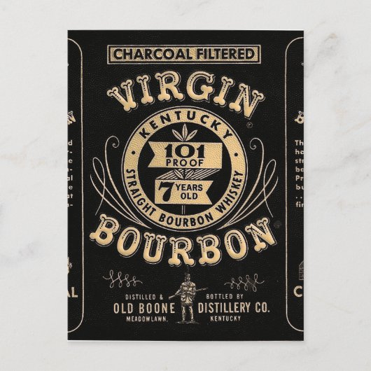 Bourbon commercial briefkaart (Voorkant)