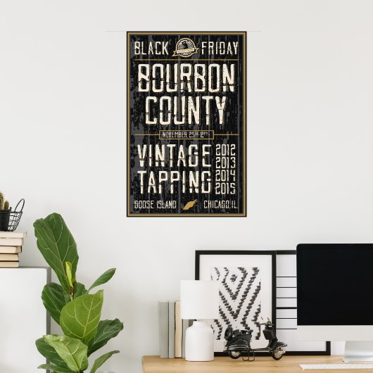 Bourbon County 2016 Poster (Thuiskantoor)