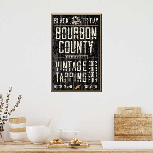 Bourbon County 2016 Poster (Keuken)