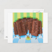 Bourbon Cream Tea Briefkaart (Voorkant / Achterkant)