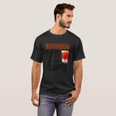 Bourbon Definition Magic Brown Water For Fun Peopl T-shirt (Voorkant volledig)
