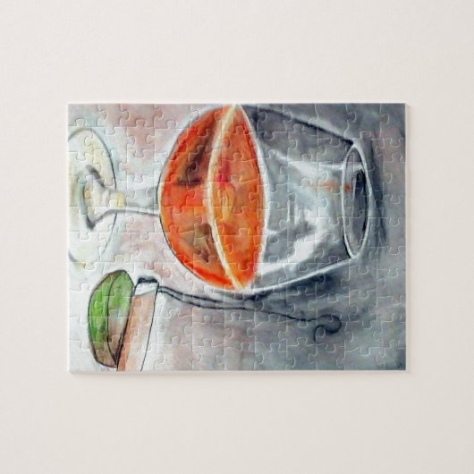 Bourbon en rook legpuzzel (Horizontaal)