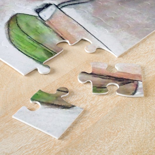 Bourbon en rook legpuzzel (Zijkant)