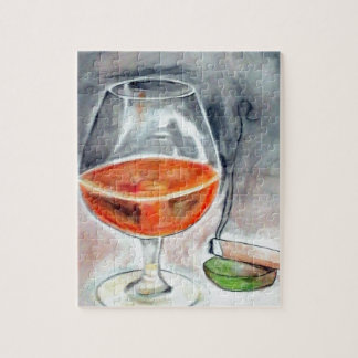 Bourbon en rook legpuzzel