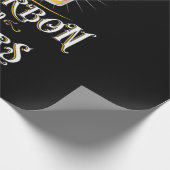 Bourbon en sigaren cadeaupapier (Hoek)