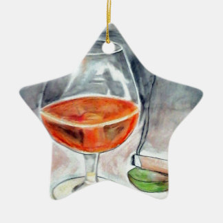 Bourbon en Smoke Keramisch Ornament