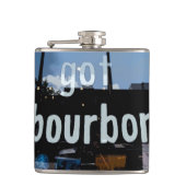 Bourbon-fles Heupfles (Voorkant)