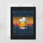 Bourbon-gans in Wisdom komt uit Bedankkaart (Voorkant)