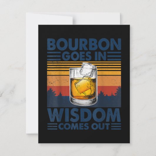 Bourbon-gans in Wisdom komt uit Bedankkaart (Voorkant)