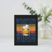 Bourbon-gans in Wisdom komt uit Bedankkaart (Staand voorkant)