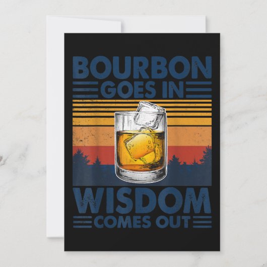 Bourbon-gans in Wisdom komt uit Bedankkaart (Voorkant)