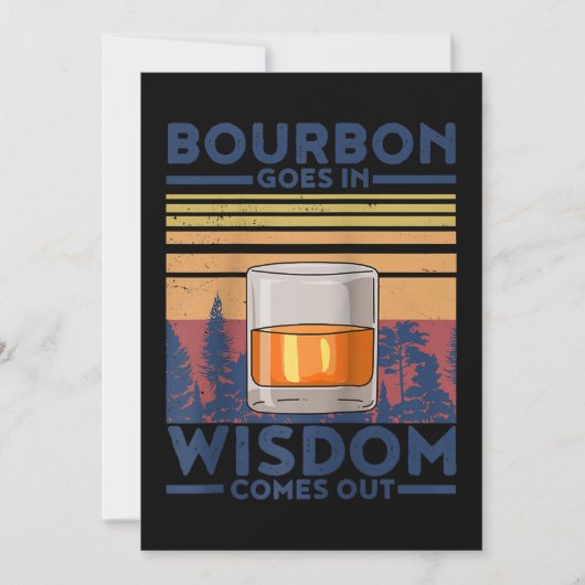 Bourbon-gans in Wisdom komt uit Bedankkaart (Voorkant)