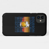 Bourbon-gans in Wisdom komt uit Case-Mate iPhone Case (Achterkant (horizontaal))