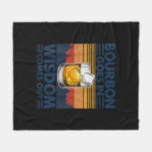 Bourbon-gans in Wisdom komt uit Fleece Deken (Voorkant (Horizontaal))