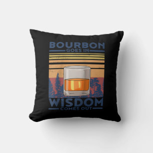 Bourbon-gans in Wisdom komt uit Kussen