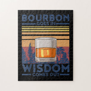 Bourbon-gans in Wisdom komt uit Legpuzzel