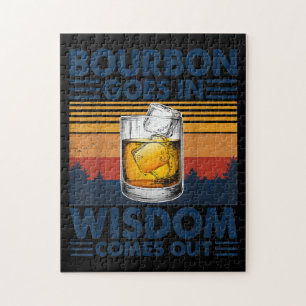 Bourbon-gans in Wisdom komt uit Legpuzzel
