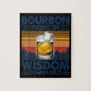 Bourbon-gans in Wisdom komt uit Legpuzzel