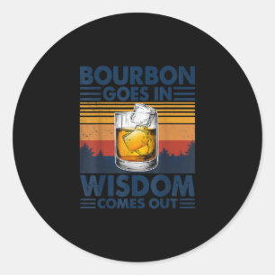 Bourbon-gans in Wisdom komt uit Ronde Sticker