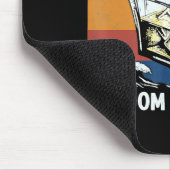 Bourbon Goes In Wisdom Comes Out 1970s Retro Muismat (Hoek)