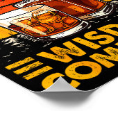 Bourbon Goes In Wisdom Comes Out Bourbon Drinking  Poster (Hoek)