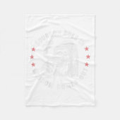 Bourbon Goes In Wisdom Comes Out Monkey Whiskey (o Fleece Deken (Voorkant)