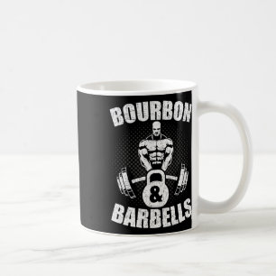 Bourbon-halters Fitness Bodybuilding Gewichtheffen Koffiemok