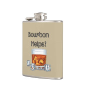 Bourbon Helps. Heupfles (Links)