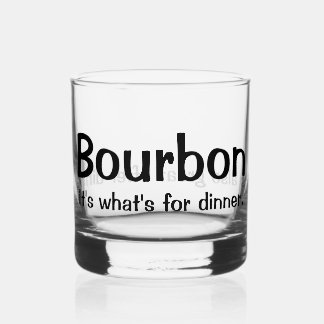 Bourbon Is Heerlijk Whisky Glas